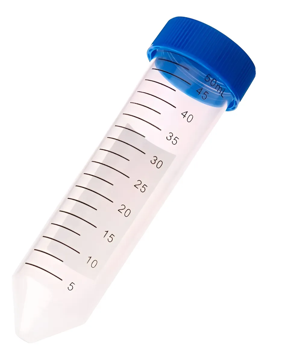 tubo falcon 50ml Tubo Para Centrífuga Tipo Falcon 50ml - Pacote C/ 50un - Imagem 1