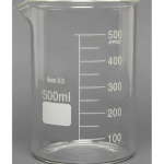 Béquer Forma Baixa De Vidro, 10ml