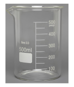 Béquer Forma Baixa De Vidro, 25ml