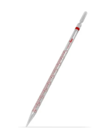 Pipeta sorologica graduada em vidro, 2ml 1/50