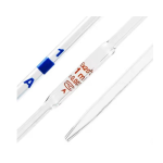 Pipeta volumetrica esgotamento total, 1ml CLASSE A