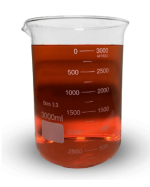 Béquer De Vidro Forma Baixa, 3000ML