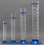 Proveta Graduada De Vidro 50ml Base Em Polipropileno - Imagem 2