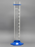 Proveta Graduada De Vidro 1000ml Base Em Polipropileno