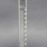 Proveta Graduada De Vidro 100ml Base Em Polipropileno