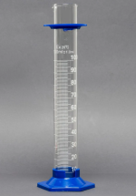 Proveta Graduada De Vidro 100ml Base Em Polipropileno