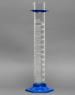 Proveta Graduada De Vidro 250ml Base Em Polipropileno