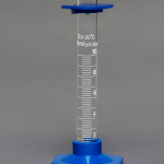 Proveta Graduada De Vidro 10ml Base Em Polipropileno