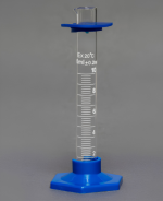 Proveta Graduada De Vidro 10ml Base Em Polipropileno