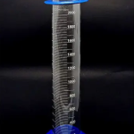 Proveta Graduada De Vidro 2000ml Base Em Polipropileno