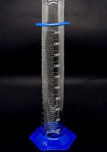 Proveta Graduada De Vidro 2000ml Base Em Polipropileno